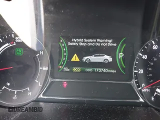 2012 Kia Optima Hybrid with VIN KNAGM4AD9C5033272, listed as a IAAI auction lot 42014808 with 173,740 mi miles. Bid and sale history available at carsss.com. Image 7.