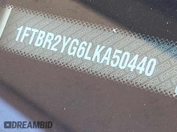 2020 Ford Transit Cargo with VIN 1FTBR2YG6LKA50440, listed as a IAAI auction lot 42786109 with 127,181 mi miles and . Bid and sale history available at DreamBid. Image 1.