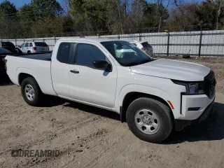 2024 Nissan Frontier S with VIN 1N6ED1CL4RN654812, listed as a Copart auction lot 48119115 with 9,110 mi miles and Salvage Title. Bid and sale history available at DreamBid. Image 4.