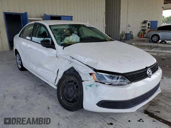 2012 Volkswagen Jetta Sedan S w/Sunroof with VIN 3VW2K7AJ0CM335924, listed as a Copart auction lot 55758302 with 84,177 mi miles and Salvage Title. Bid and sale history available at carsss.com. Image 1.