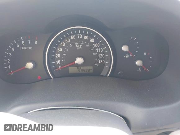 2010 Kia Sedona LX with VIN KNDMG4C33A6338047, listed as a IAAI auction lot 42128485 with 99,498 mi miles and . Bid and sale history available at carsss.com. Image 7.