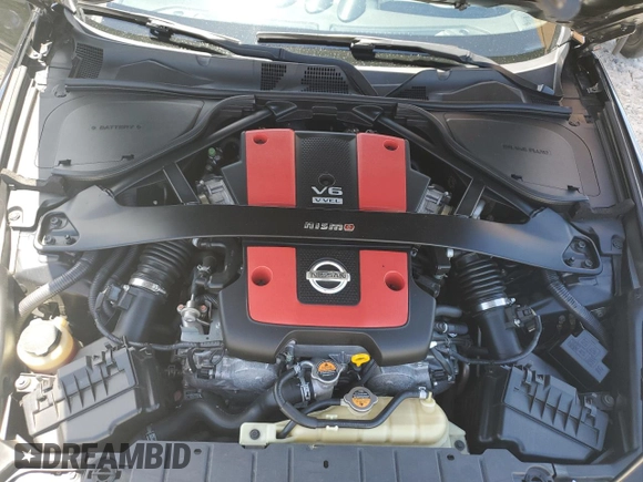 2016 Nissan 370Z NISMO Tech with VIN JN1AZ4EH2GM935087, listed as a Copart auction lot 58222714 with 41,088 mi miles and Salvage Title. Bid and sale history available at carsss.com. Image 12.