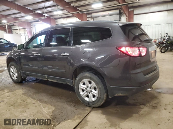 2016 Chevrolet Traverse LS with VIN 1GNKRFED4GJ285875, listed as a Copart auction lot 85251584 with 143,475 mi miles and Clean Title. Bid and sale history available at carsss.com. Image 2.