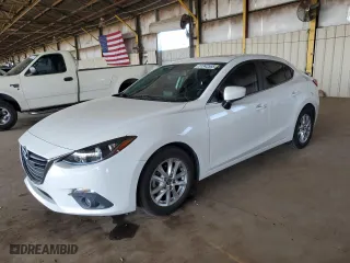 2016 Mazda Mazda3 i Touring with VIN 3MZBM1W77GM244532, listed as a Copart auction lot 51342585 with 60,596 mi miles and Salvage Title. Bid and sale history available at carsss.com. Image 1.