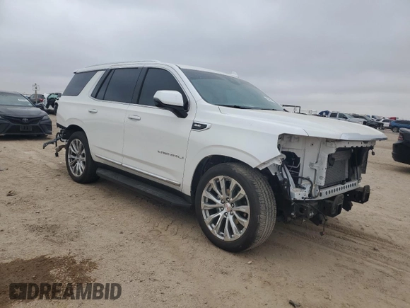 2024 GMC Yukon Denali with VIN 1GKS2DKL4RR154659, listed as a Copart auction lot 85551244 with 0 mi miles and Salvage Title. Bid and sale history available at carsss.com. Image 4.