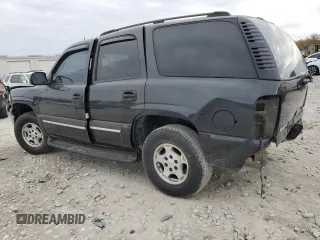 2005 Chevrolet Tahoe LS with VIN 1GNEC13V15R173529, listed as a Copart auction lot 84908724 with 0 mi miles and Salvage Title. Bid and sale history available at carsss.com. Image 2.