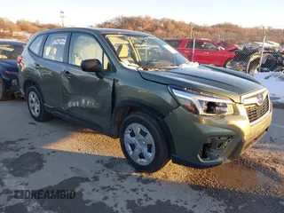 2021 Subaru Forester with VIN JF2SKAAC1MH550186, listed as a IAAI auction lot 41321417 with 62,944 mi miles. Bid and sale history available at carsss.com. Image 1.