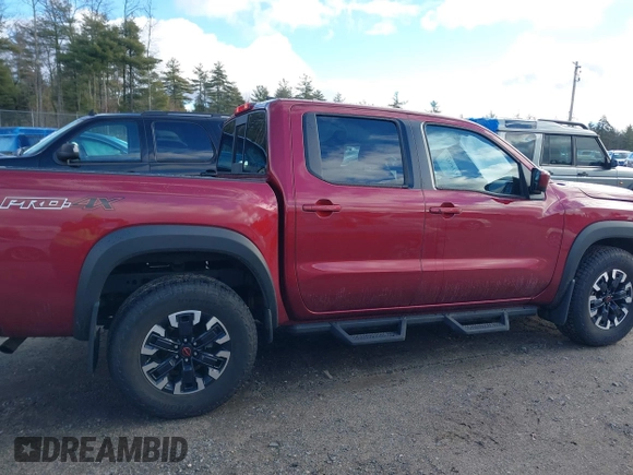 2022 Nissan Frontier S with VIN 1N6ED1EK9NN612988, listed as a IAAI auction lot 41140327 with 21,386 mi miles. Bid and sale history available at carsss.com. Image 13.