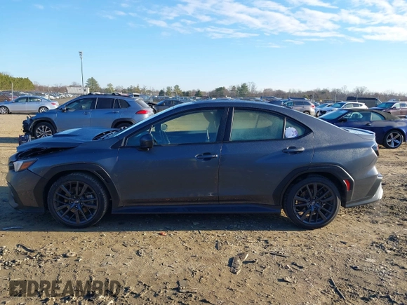 2022 Subaru WRX Premium with VIN JF1VBAH63N8032597, listed as a IAAI auction lot 41208692 with 16,740 mi miles. Bid and sale history available at carsss.com. Image 14.