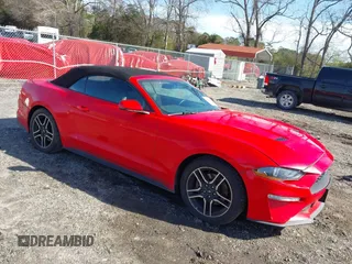 2018 Ford Mustang EcoBoost Premium with VIN 1FATP8UH6J5136067, listed as a IAAI auction lot 41747202 with 174,000 mi miles and . Bid and sale history available at carsss.com. Image 1.