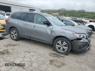 2020 Nissan Pathfinder SV with VIN 5N1DR2BM3LC597789, listed as a Copart auction lot 55638815 with 91,064 mi miles and Clean title. Bid and sale history available at DreamBid. Image 4.