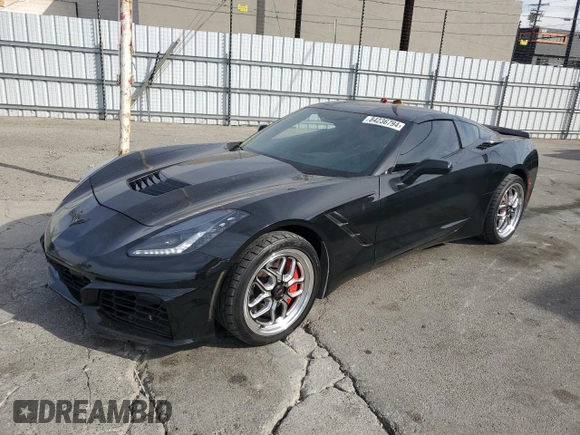 2016 Chevrolet Corvette Z51 1LT with VIN 1G1YH2D7XG5121848, listed as a Copart auction lot 84236794 with 61,516 mi miles and Salvage Title. Bid and sale history available at carsss.com. Image 1.