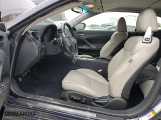 2011 Lexus IS 250C with VIN JTHFF2C28B2518574, listed as a Copart auction lot 84405014 with 92,746 mi miles and Salvage Title. Bid and sale history available at carsss.com. Image 7.