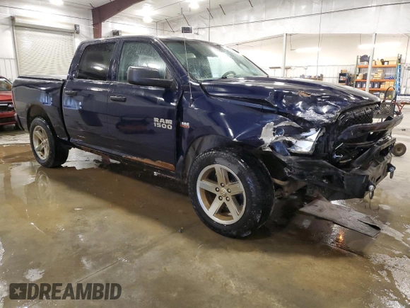 2013 Ram 1500 Express with VIN 1C6RR7KT3DS521731, listed as a Copart auction lot 53613005 with 255,366 mi miles and Salvage title. Bid and sale history available at DreamBid. Image 4.