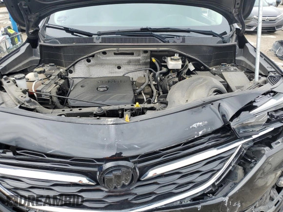 2022 Buick Encore GX Essence with VIN KL4MMFSL1NB028024, listed as a Copart auction lot 58485555 with 63,923 mi miles and Salvage title. Bid and sale history available at DreamBid. Image 11.
