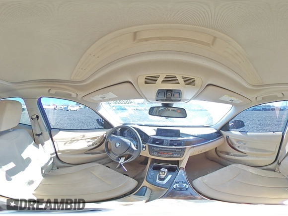 2013 BMW 3 Series 328i xDrive with VIN WBA3B3G58DNP38418, listed as a Copart auction lot 48253075 with 123,768 mi miles and Salvage title. Bid and sale history available at DreamBid. Image 13.