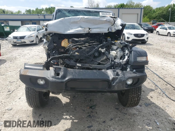 2018 Jeep Wrangler Unlimited Sport z VIN 1C4HJXDG6JW258540, wystawiony jako Copart lot #56636335 z przebiegiem Nie podano mil oraz Czysty tytuł • Clean title. Historia ofert i sprzedaży dostępna na DreamBid. Obrazek 5.