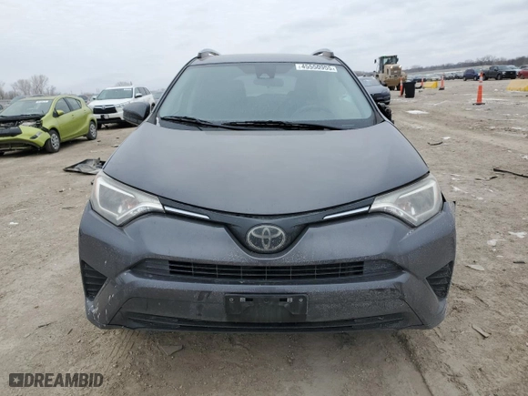 2018 Toyota RAV4 LE with VIN JTMBFREV6JJ204474, listed as a Copart auction lot 45550955 with 156,479 mi miles and Salvage Title. Bid and sale history available at carsss.com. Image 5.