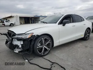 2024 Volvo S60 Core Dark Theme with VIN 7JRL12FK7RG310554, listed as a Copart auction lot 53068755 with 7,961 mi miles and Salvage title. Bid and sale history available at DreamBid. Image 1.