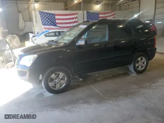 2009 Kia Sportage LX with VIN KNDJE724597592806, listed as a Copart auction lot 69956604 with 236,185 mi miles and Salvage Title. Bid and sale history available at carsss.com. Image 1.