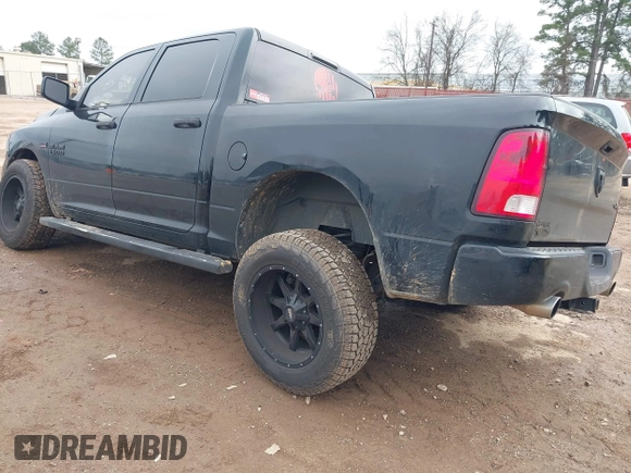 2015 Ram 1500 Tradesman with VIN 1C6RR7KT5FS572232, listed as a IAAI auction lot 41694421 with 160,259 mi miles and . Bid and sale history available at DreamBid. Image 3.