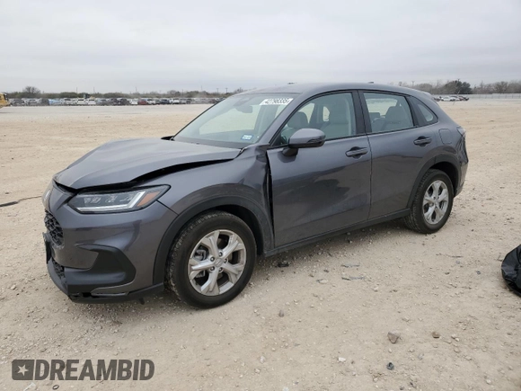 2024 Honda HR-V LX with VIN 3CZRZ1H33RM727087, listed as a Copart auction lot 42798335 with 10,722 mi miles and Salvage Title. Bid and sale history available at carsss.com. Image 1.