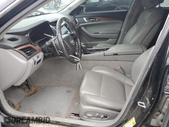 2014 Cadillac CTS AWD with VIN 1G6AW5SX6E0142793, listed as a Copart auction lot 43312545 with 101,124 mi miles and Salvage title. Bid and sale history available at DreamBid. Image 7.