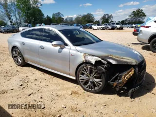 2016 Audi A7 3.0 Premium Plus with VIN WAUWGAFC7GN006370, listed as a Copart auction lot 49311144 with Not Provided miles. Bid and sale history available at carsss.com. Image 4.