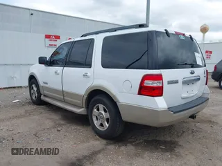 2007 Ford Expedition Eddie Bauer z VIN 1FMFU18517LA11176, wystawiony jako IAAI lot #42167558 z przebiegiem 238 839 mil mil oraz . Historia ofert i sprzedaży dostępna na DreamBid. Obrazek 3.