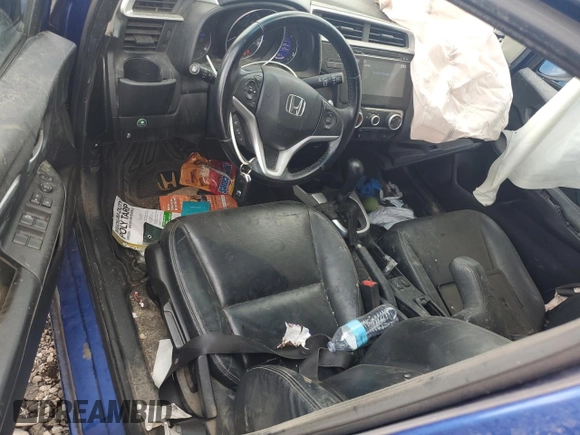 2017 Honda Fit EX-L with VIN JHMGK5H92HS018099, listed as a Copart auction lot 60628405 with 178,689 mi miles and Salvage title. Bid and sale history available at DreamBid. Image 8.