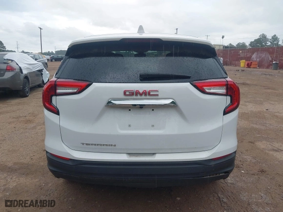 2024 GMC Terrain SLE with VIN 3GKALMEG6RL338371, listed as a IAAI auction lot 42111146 with 23,174 mi miles. Bid and sale history available at carsss.com. Image 16.