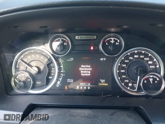 2017 Ram 1500 Rebel with VIN 1C6RR7YT6HS760106, listed as a IAAI auction lot 41671874 with 102,101 mi miles and . Bid and sale history available at DreamBid. Image 7.