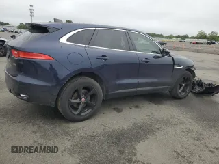 2020 Jaguar F-Pace 25t Prestige with VIN SADCK2FX3LA631612, listed as a Copart auction lot 59767335 with 47,193 mi miles and Salvage title. Bid and sale history available at DreamBid. Image 3.