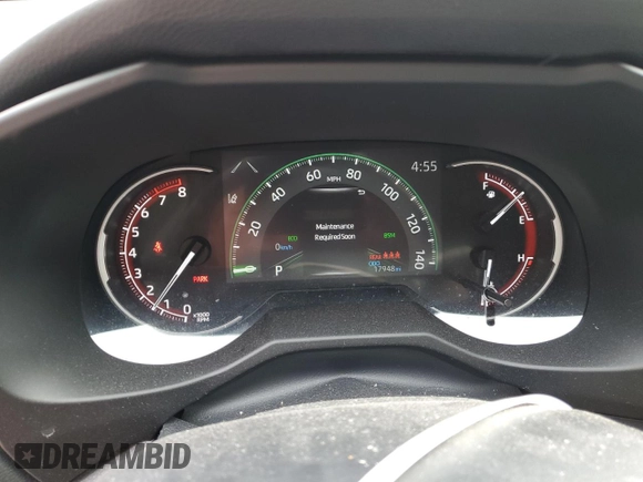 2024 Toyota RAV4 LE with VIN 2T3G1RFV8RC484769, listed as a Copart auction lot 61963905 with 17,948 mi miles and Salvage title. Bid and sale history available at DreamBid. Image 9.