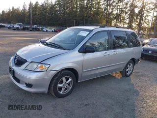 2003 Mazda MPV LX with VIN JM3LW28J130349958, listed as a IAAI auction lot 41692463 with 156,166 mi miles and . Bid and sale history available at carsss.com. Image 2.