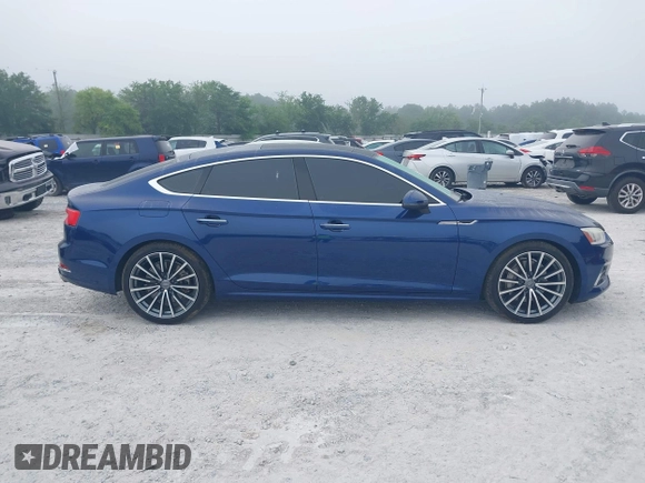 2018 Audi A5 Sportback Premium Plus with VIN WAUBNCF51JA010348, listed as a IAAI auction lot 42158517 with 78,731 mi miles and . Bid and sale history available at DreamBid. Image 13.