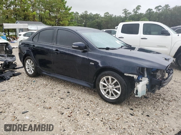 2016 Mitsubishi Lancer ES with VIN JA32U2FU9GU001619, listed as a Copart auction lot 64511694 with 95,057 mi miles and Clean Title. Bid and sale history available at DreamBid. Image 4.
