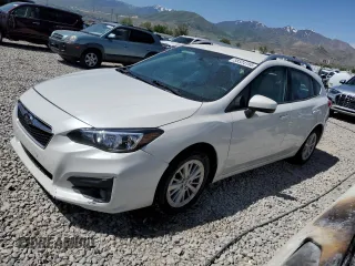 2018 Subaru Impreza Premium with VIN 4S3GTAD67J3709390, listed as a Copart auction lot 58324155 with 54,333 mi miles and Salvage title. Bid and sale history available at DreamBid. Image 1.
