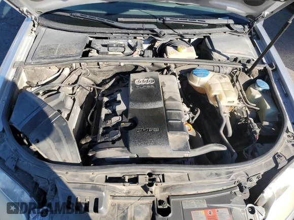 2007 Audi A4 2.0T with VIN WAUAF78EX7A038493, listed as a Copart auction lot 87763525 with 165,071 mi miles and Salvage Title. Bid and sale history available at carsss.com. Image 11.