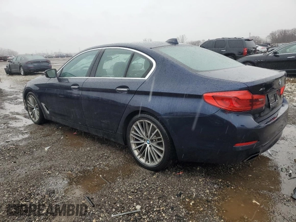 2017 BMW 5 Series 540i xDrive with VIN WBAJE7C30HG887202, listed as a Copart auction lot 47752495 with Not provided miles and Clean title. Bid and sale history available at DreamBid. Image 2.