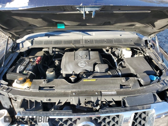 2010 Nissan Titan SE with VIN 1N6BA0EK1AN312099, listed as a Copart auction lot 87882105 with 192,353 mi miles and Salvage Title. Bid and sale history available at carsss.com. Image 12.
