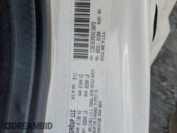 2012 Chrysler 200 Touring with VIN 1C3BCBEB9CN116072, listed as a Copart auction lot 52455665 with 76,808 mi miles and Salvage Title. Bid and sale history available at DreamBid. Image 14.