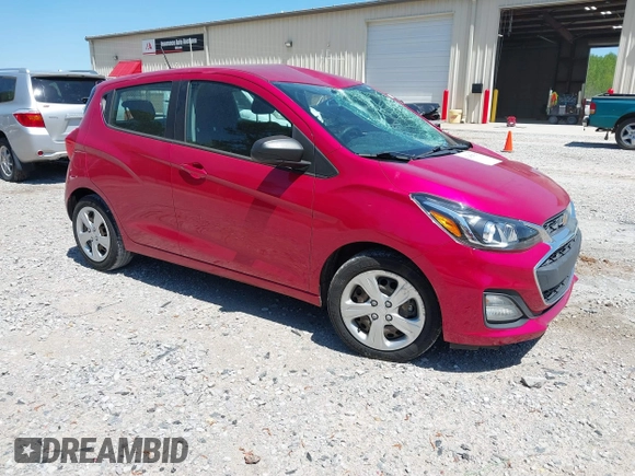 2020 Chevrolet Spark LS with VIN KL8CB6SAXLC418092, listed as a IAAI auction lot 42054747 with 42,295 mi miles and . Bid and sale history available at DreamBid. Image 1.
