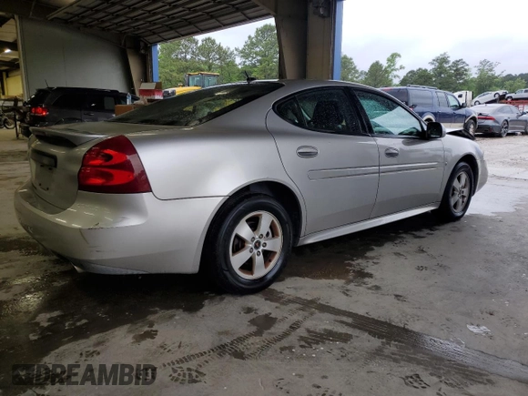 2006 Pontiac Grand Prix with VIN 2G2WP552661198341, listed as a Copart auction lot 56786645 with 214,386 mi miles and Clean title. Bid and sale history available at DreamBid. Image 3.