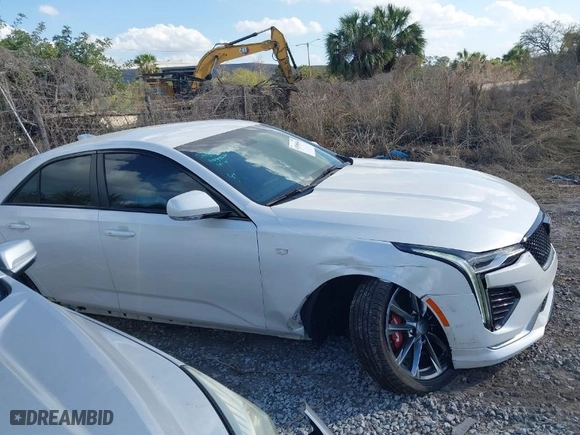 2020 Cadillac CT4 Sport with VIN 1G6DC5RK5L0138599, listed as a IAAI auction lot 41565604 with NaN miles. Bid and sale history available at carsss.com. Image 14.