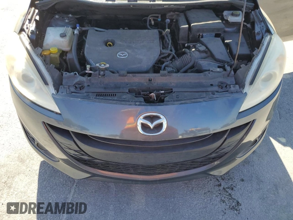 2014 Mazda 5 Sport with VIN JM1CW2BL0E0166203, listed as a Copart auction lot 53508325 with 130,089 mi miles and Clean title. Bid and sale history available at DreamBid. Image 12.