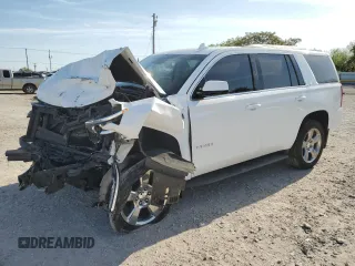 2020 Chevrolet Tahoe LT z VIN 1GNSKBKC7LR124845, wystawiony jako Copart lot #53354715 z przebiegiem Nie podano mil oraz Szkoda całkowita • Salvage title. Historia ofert i sprzedaży dostępna na DreamBid. Obrazek 1.