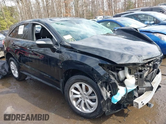 2017 Acura RDX w/Technology Pkg with VIN 5J8TB4H57HL013354, listed as a IAAI auction lot 41509361 with 1 mi miles. Bid and sale history available at carsss.com. Image 1.