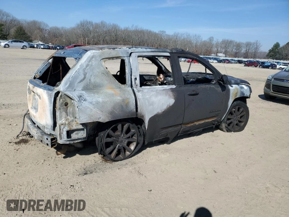 2016 Jeep Compass 75th Anniversary with VIN 1C4NJCBB9GD801449, listed as a Copart auction lot 47311325 with 0 mi miles and Salvage Title. Bid and sale history available at carsss.com. Image 3.