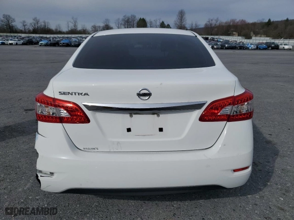 2015 Nissan Sentra SV with VIN 3N1AB7AP3FY238199, listed as a Copart auction lot 51330855 with 96,686 mi miles and Salvage Title. Bid and sale history available at carsss.com. Image 6.